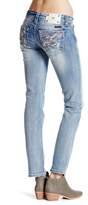Thumbnail for your product : Miss Me Rhinestone Embroidered Straight Leg Jeans