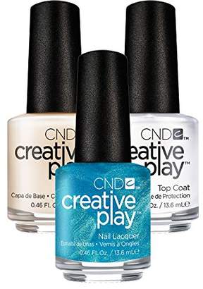 CND Creative Play Ship Notized No. 439 Creative Play Base Coat (13.5 ml) and Top Coat (13.5 ml) Pack of 1 x 0.041 L