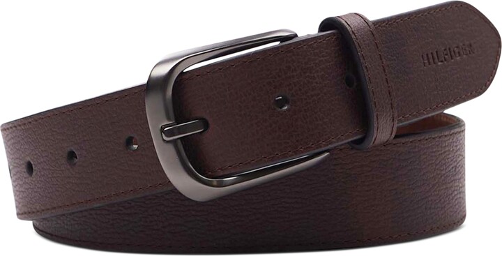 Tommy Hilfiger Men's Enamel Logo Ornament Casual Leather Belt - ShopStyle  Leashes, Harnesses & Collars