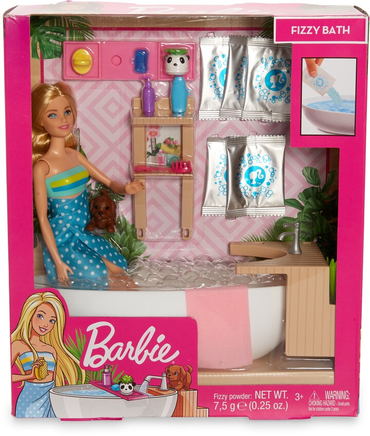 Mattel Barbie Fizzy Bath Playset ShopStyle Stuffed Animals