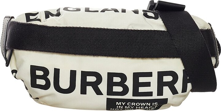 Authentic BURBERRY Logo Bum Bag Fanny Pack Belt Bag