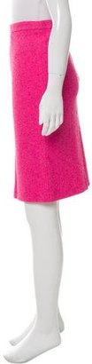 Moschino Cheap & Chic Moschino Cheap and Chic Tweed Knee-Length Skirt