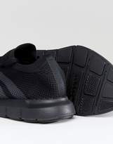 Thumbnail for your product : adidas Swift Run Primeknit Trainers In Black Cq2893