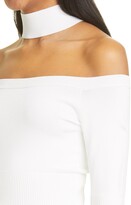 Thumbnail for your product : Jonathan Simkhai Lila Cold Shoulder Cutout Sweater