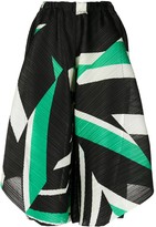 Thumbnail for your product : Pleats Please Issey Miyake Graphic Print Pleated Skirt