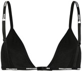 Thumbnail for your product : DSQUARED2 Printed Logo Bra