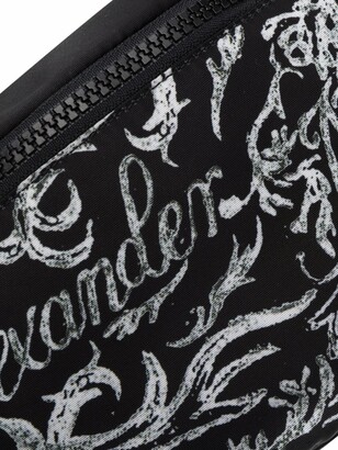 Alexander McQueen Logo Print Belt Bag