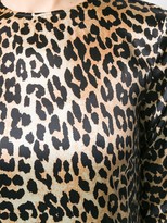 Thumbnail for your product : Ganni Leopard Print Dress