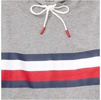 Tommy Hilfiger Global Stripe Pullover Hoodie - Grey, S