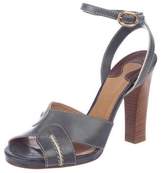 Thumbnail for your product : ChloÃ© Leather Ankle Strap Sandals ChloÃ© Leather Ankle Strap Sandals
