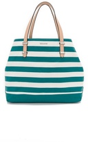Thumbnail for your product : Rebecca Minkoff Striped Canvas Cherish Tote