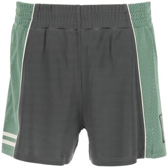 hunter green basketball shorts