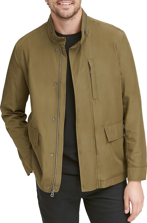 Cole Haan Snap-Front Packable Jacket - ShopStyle