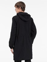 Thumbnail for your product : Calvin Klein Paper Poly Hooded Jacket