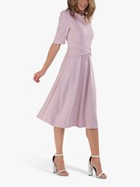 Thumbnail for your product : Jolie Moi Fold Over Fit and Flare Midi Dress