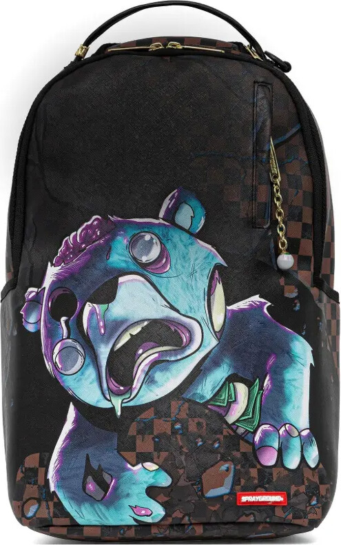 Sprayground Checkered Bear Backpack