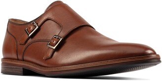 clarks double monk strap
