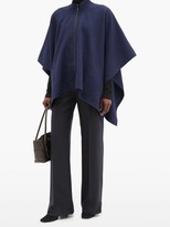 Thumbnail for your product : Max Mara Nome Cape - Navy