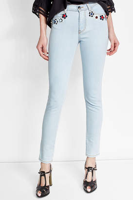 Fendi Embellished Skinny Jeans