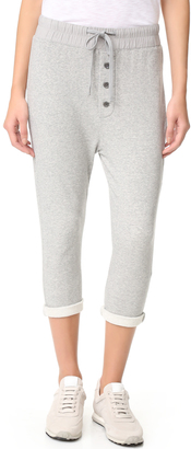 James Perse Slouchy Collage Sweatpants