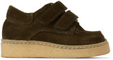 Thumbnail for your product : Angulus Kids Suede Velcro Closure Sneakers