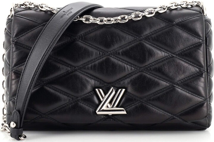 Louis Vuitton GO-14 Handbag Malletage Leather MM - ShopStyle