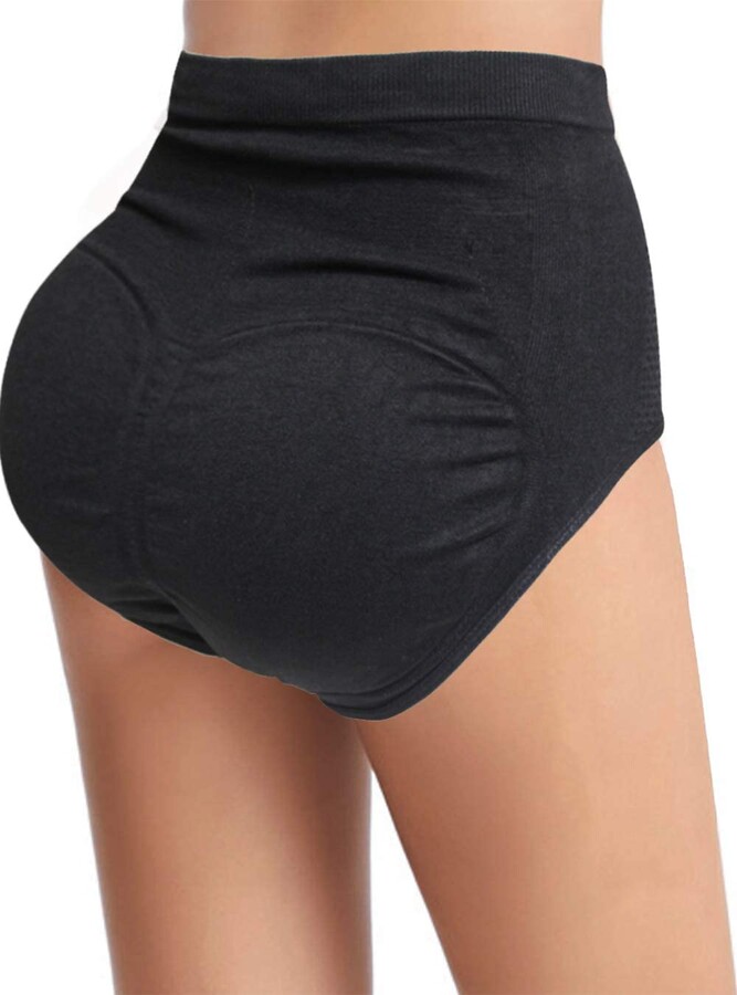 Jengo Hip Pads Hip Enhancer Padded Panties Butt Enhancer Underwear Hip Dip  Butt Pads Knickers Padding Butt Lifter Shapewear (Black Knickers - ShopStyle