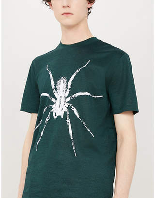 Lanvin Spider-print cotton-jersey T-shirt