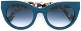 Fendi granite print sunglasses 