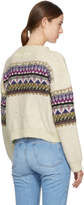 Thumbnail for your product : Etoile Isabel Marant Off-White Elsey Sweater