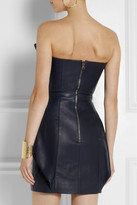 Thumbnail for your product : Balmain Leather mini dress