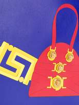 Thumbnail for your product : Versace handbag print clutch