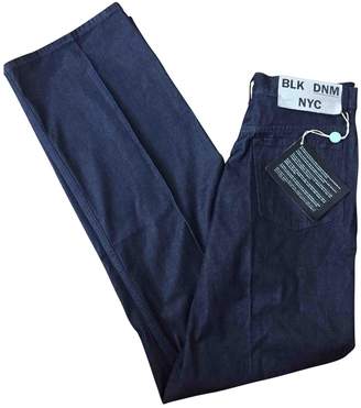 BLK DNM Blue Cotton - elasthane Jeans for Women