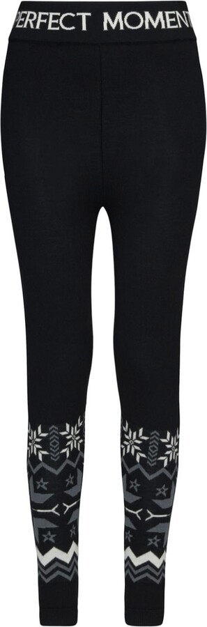 Perfect Moment cable-knit Leggings - Farfetch