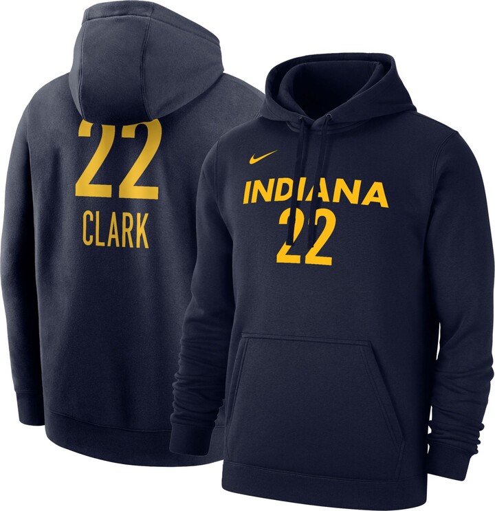 Nike Adult Indiana Fever Caitlin Clark #22 Explorer Pullover Hoodie, Men's, Small, Blue