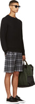 Thumbnail for your product : Marc by Marc Jacobs Gray & Black Plaid Travis Shorts