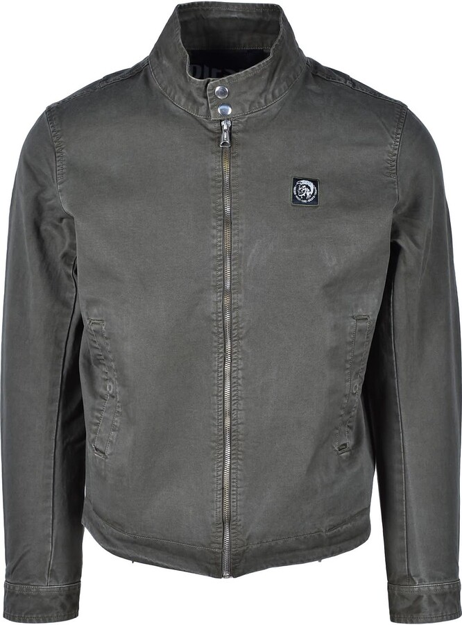 Diesel Men's Green Jacket ShopStyle