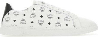 NEW Authentic MCM Logo Low Top Women’s Sneakers sz 6.5 Ret $550🌼