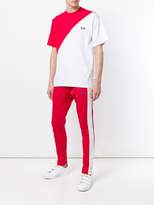 Thumbnail for your product : Gcds logo embroidered fitted trackpants