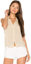 Thumbnail for your product : Bella Dahl Button Down Tie Back Top