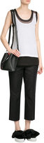 Thumbnail for your product : Maison Margiela Leather Tote with Contrast Interior