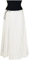 Thumbnail for your product : Toga Pulla pleated A-line midi skirt