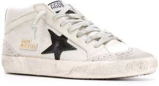 Golden Goose Deluxe Brand 31853 'Mid Star' sneakers - women - Cotton/Leather/Polyester/rubber - 35