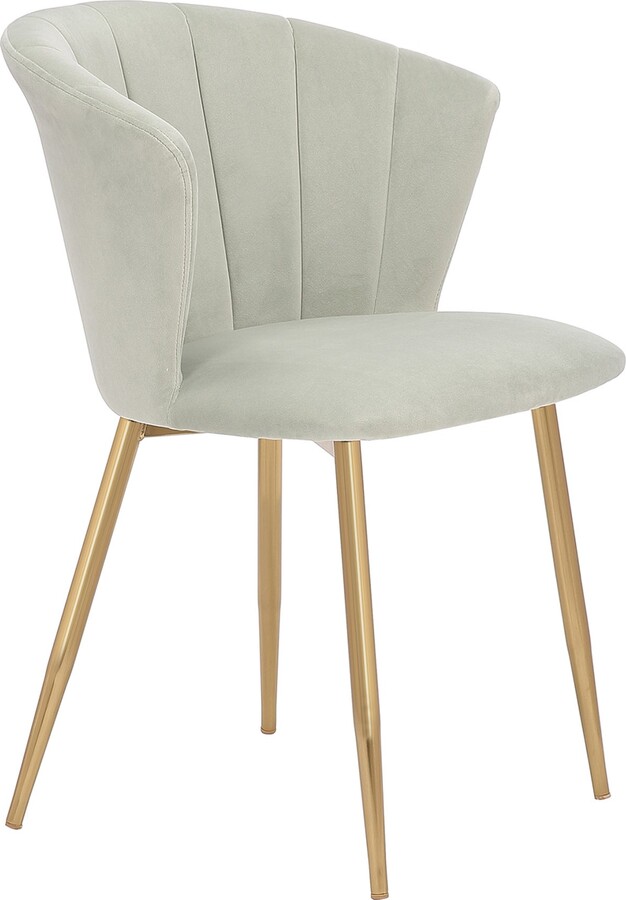 Dunelm Kendall Velvet Dining Chair Sage ShopStyle