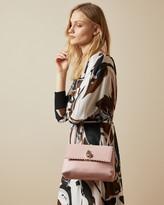 Thumbnail for your product : Ted Baker MARGIAT Padlock leather cross body bag