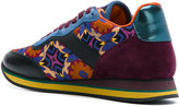 Thumbnail for your product : Etro printed lace-up sneakers