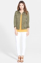 Thumbnail for your product : Eileen Fisher Organic Cotton Long Scoop Neck Tee (Regular & Petite)