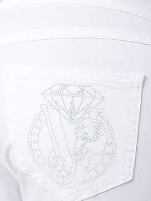Versace Jeans Couture zipped cuff skinny jeans