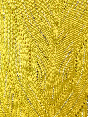 Ermanno Scervino Embellished Crochet Dress