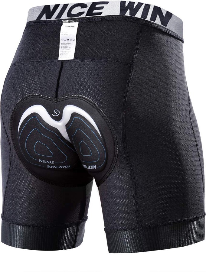 NICEWIN Men’s Cycling Underwear 3D Padded Compression Shorts MTB Bike